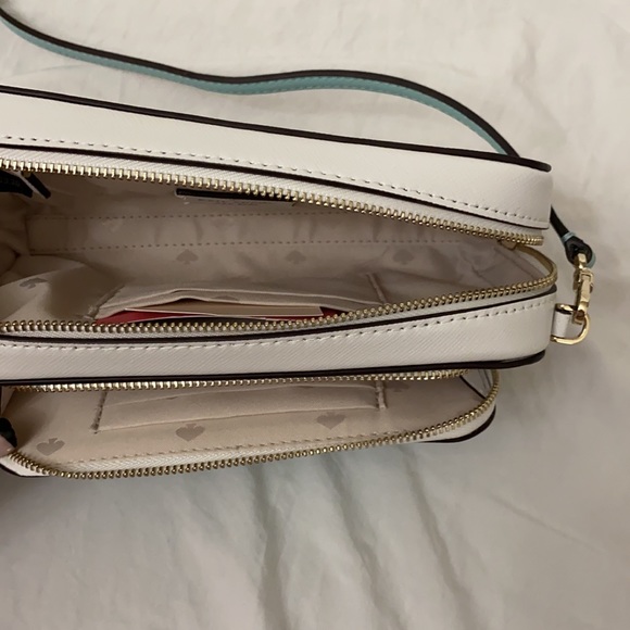 NWT! Kate Spade Small Dual Zip Around Crossbody - Picture 6 of 6